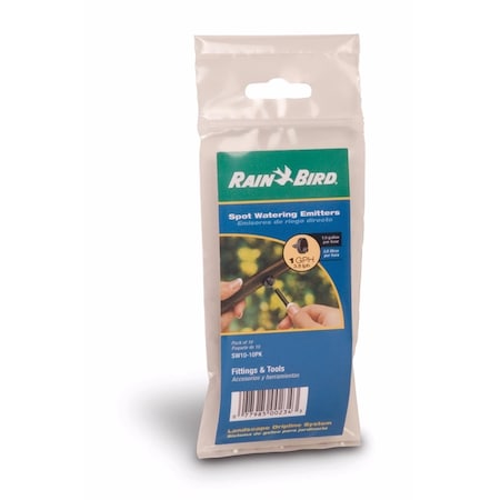 Rain Bird Full-Circle Drip Irrigation Emitter 1 gph SW10-30PK